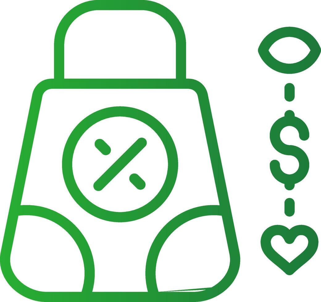 Consumer Behavior Creative Icon Design vector
