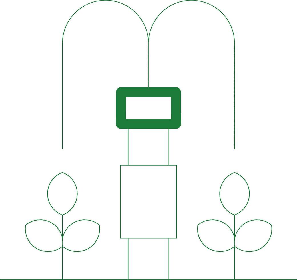 Automatic Irrigation Creative Icon Design vector