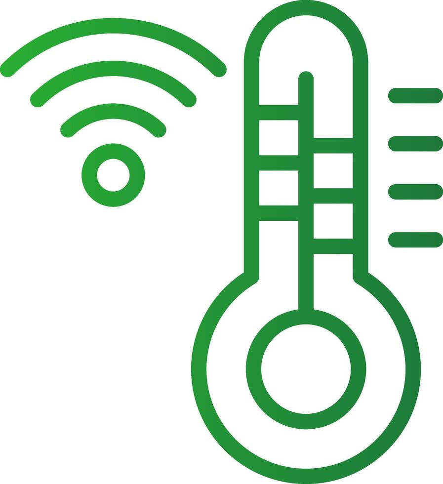 Thermostat Creative Icon Design vector