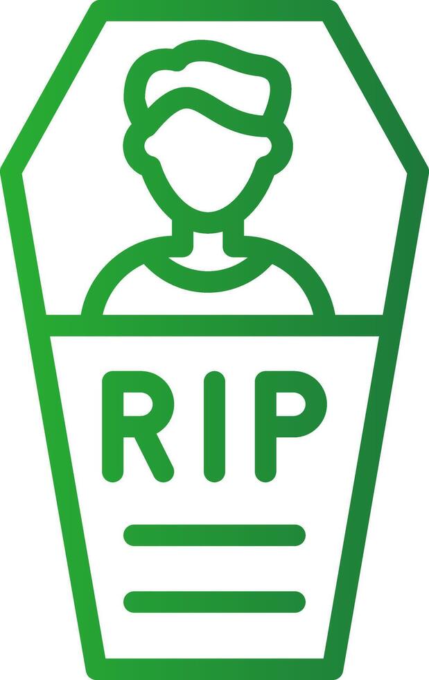 People Coffin Creative Icon Design vector