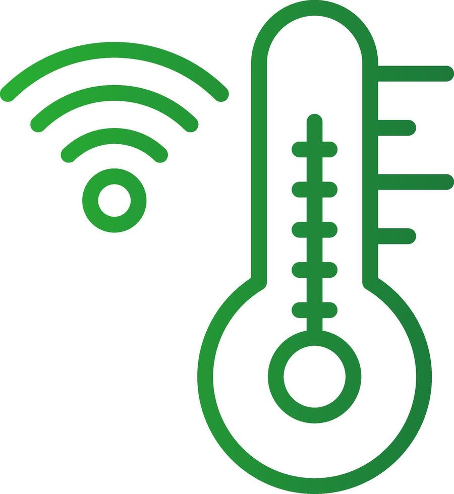 Thermostat Creative Icon Design vector