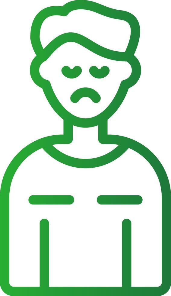 Grief Creative Icon Design vector