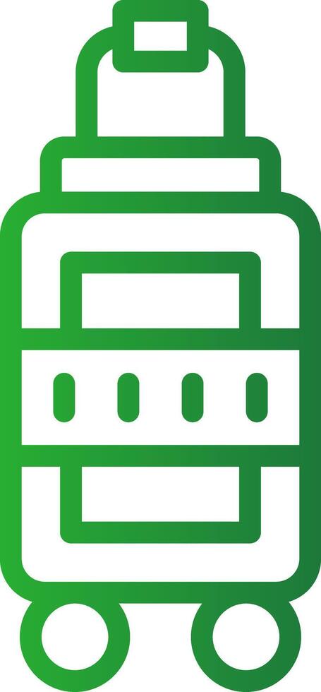 Luggage Creative Icon Design vector