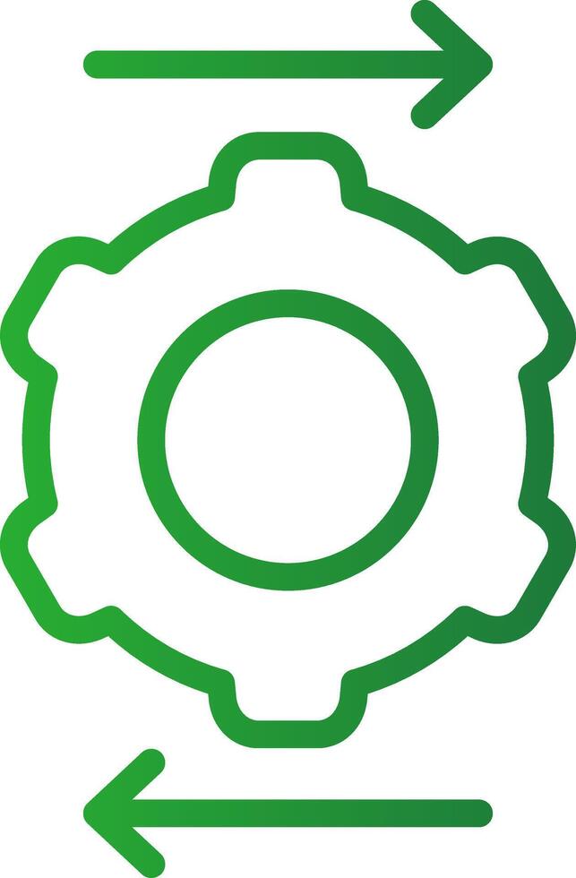 Machine to Machine Creative Icon Design vector
