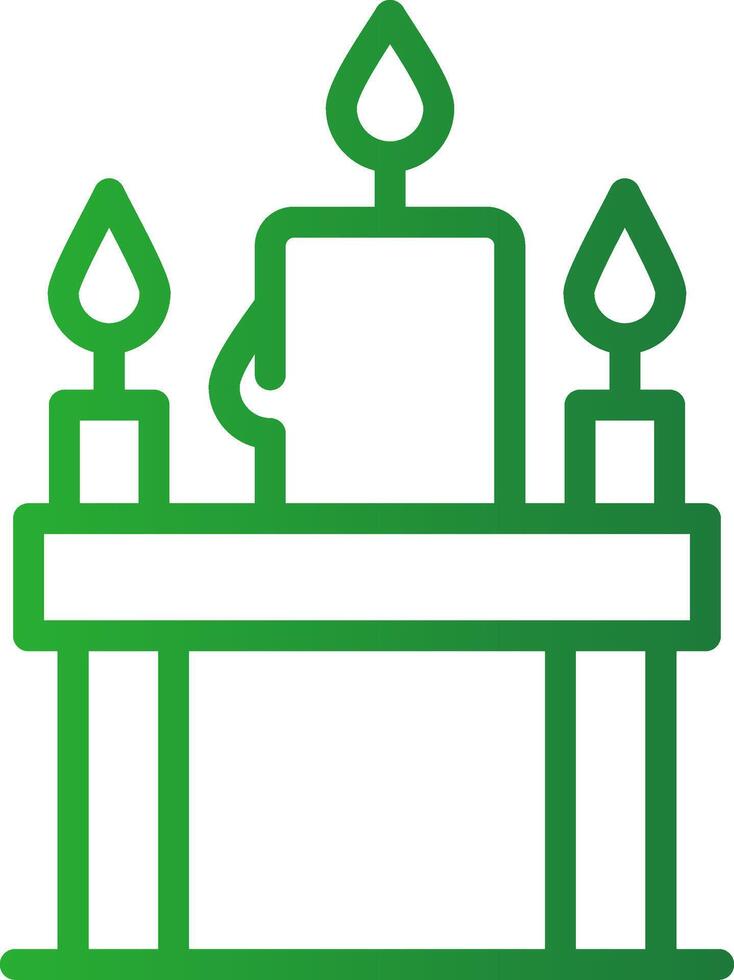 Candles Creative Icon Design vector