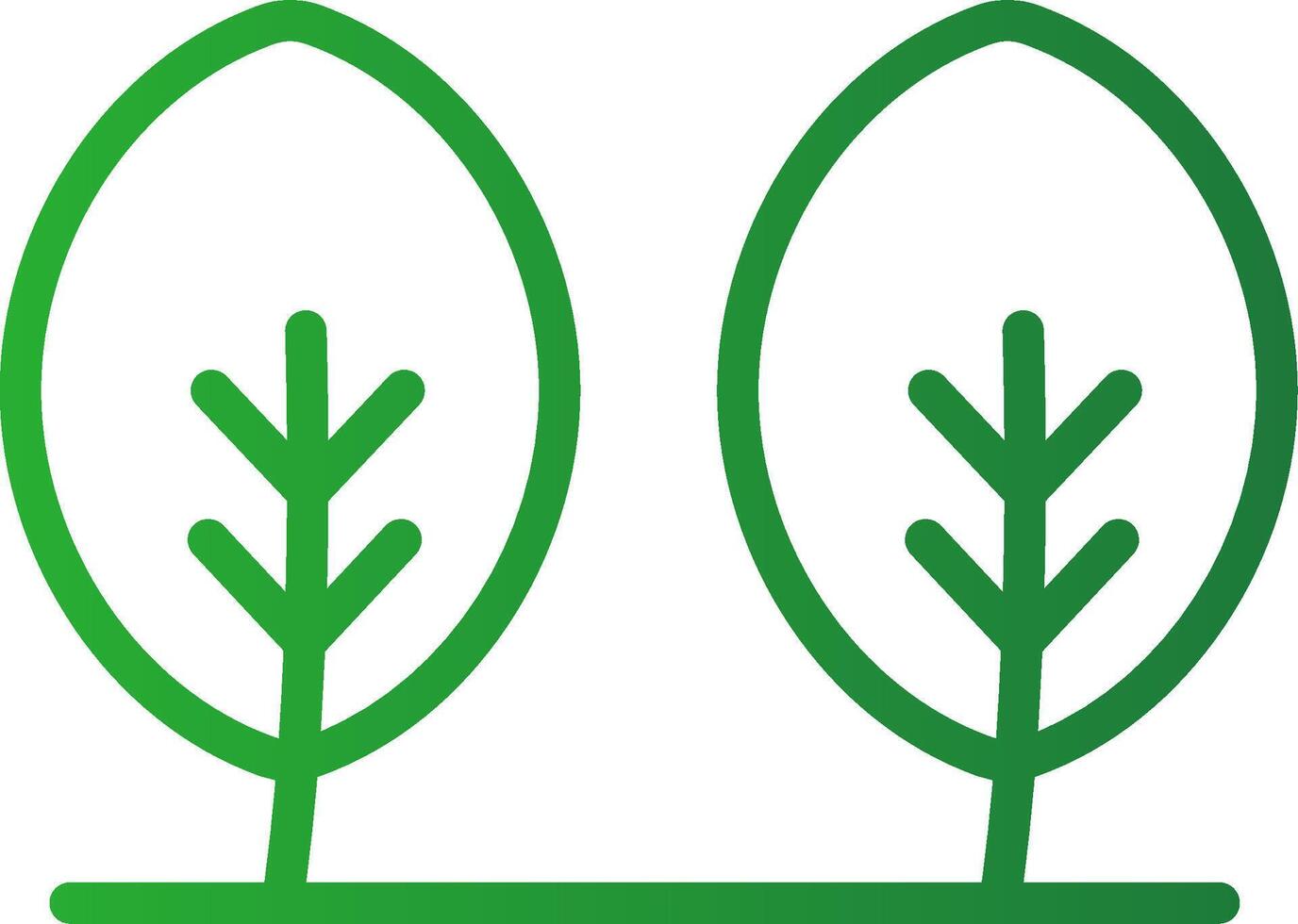 Leaf Plant Creative Icon Design vector