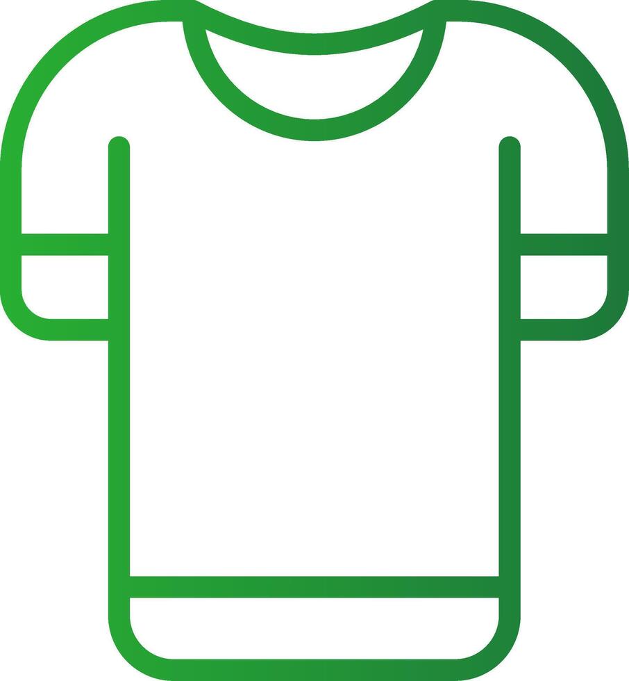 Line Green Gradient Design vector