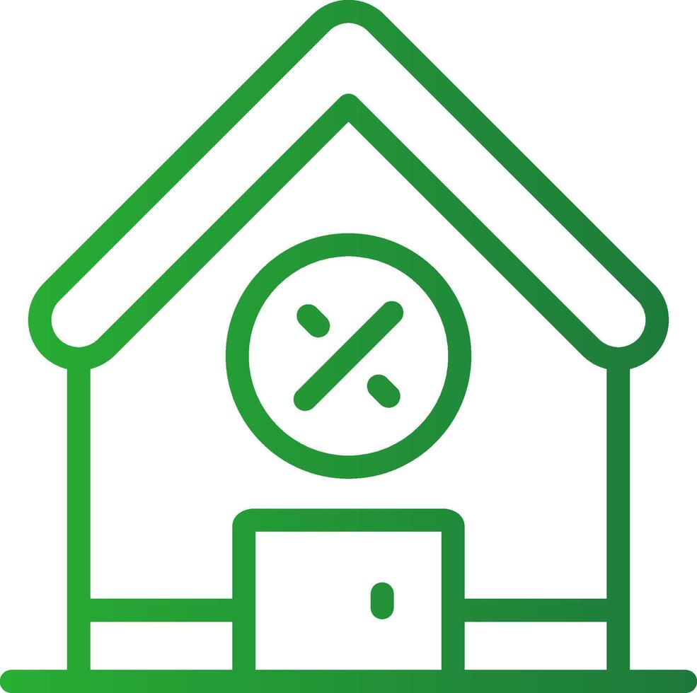 Home Office Tax Deduction Creative Icon Design vector