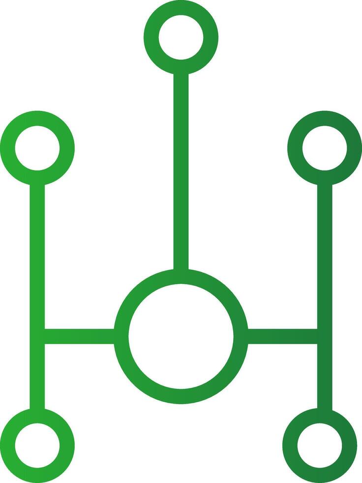 Link Creative Icon Design vector
