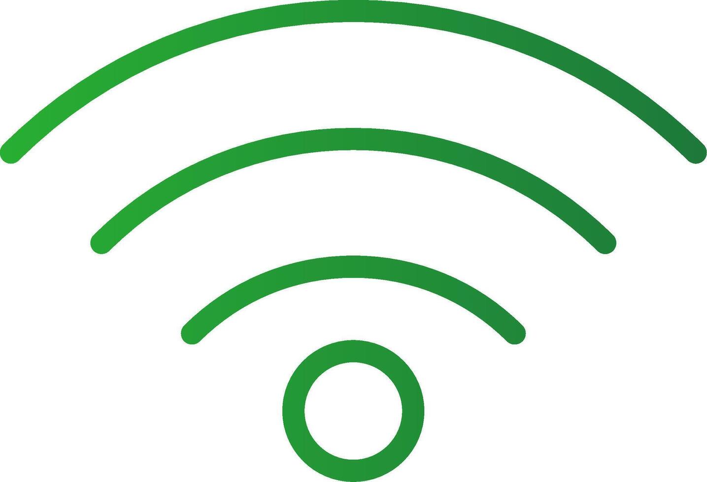 Wifi Creative Icon Design vector