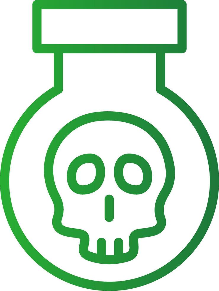 Poison Creative Icon Design vector