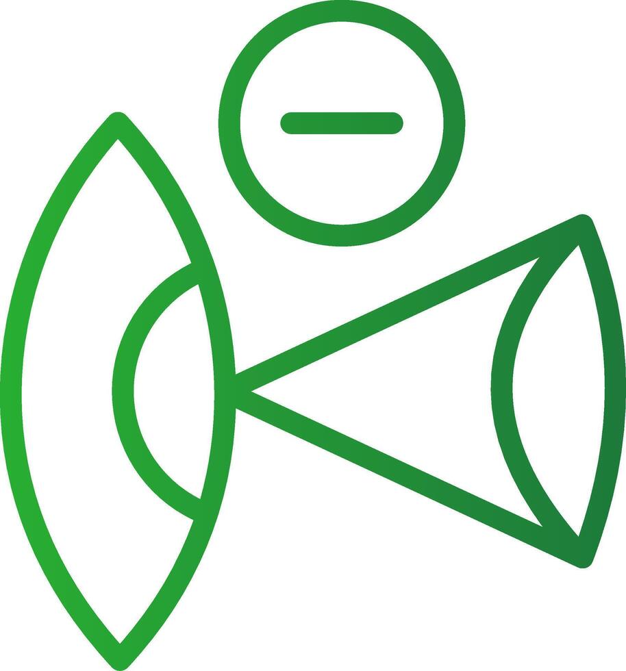 Astigmatism Creative Icon Design vector