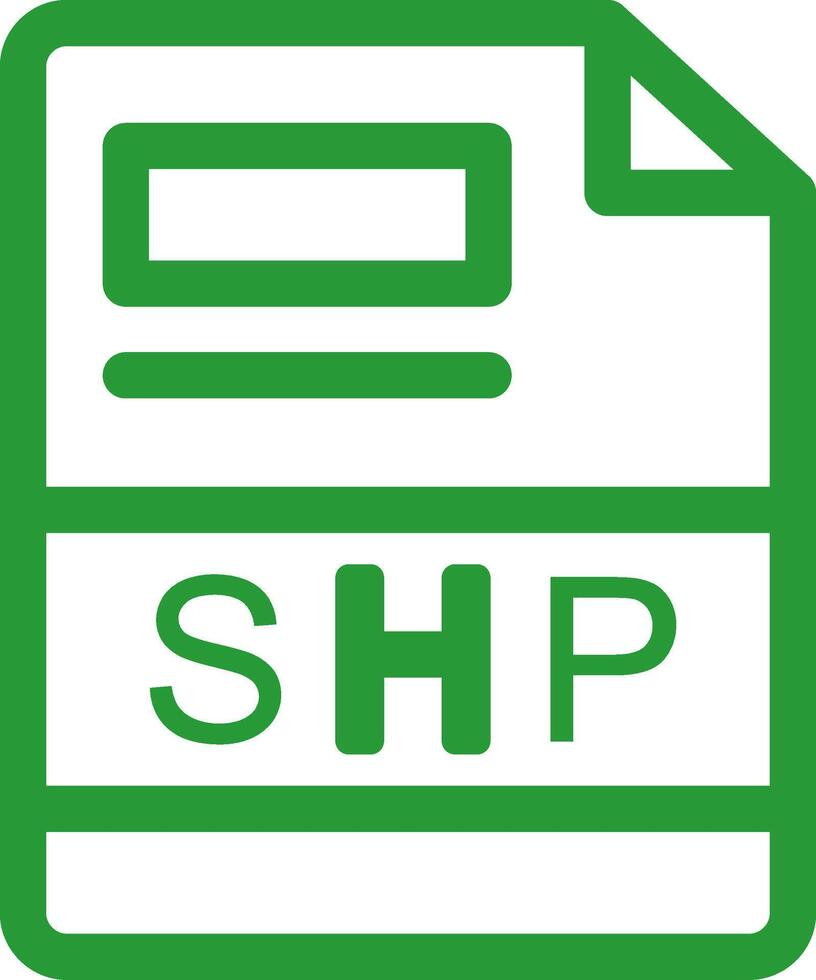 SHP Creative Icon Design vector