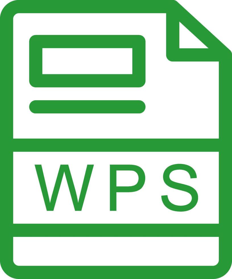 WPS Creative Icon Design vector