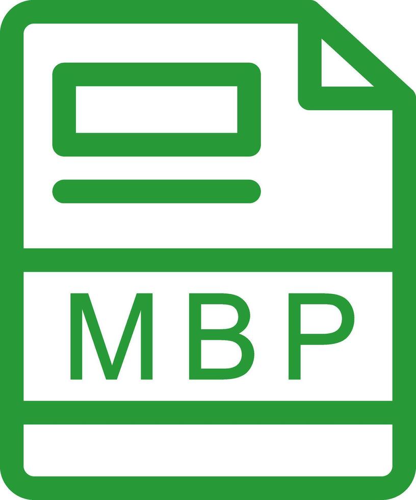 MBP Creative Icon Design vector