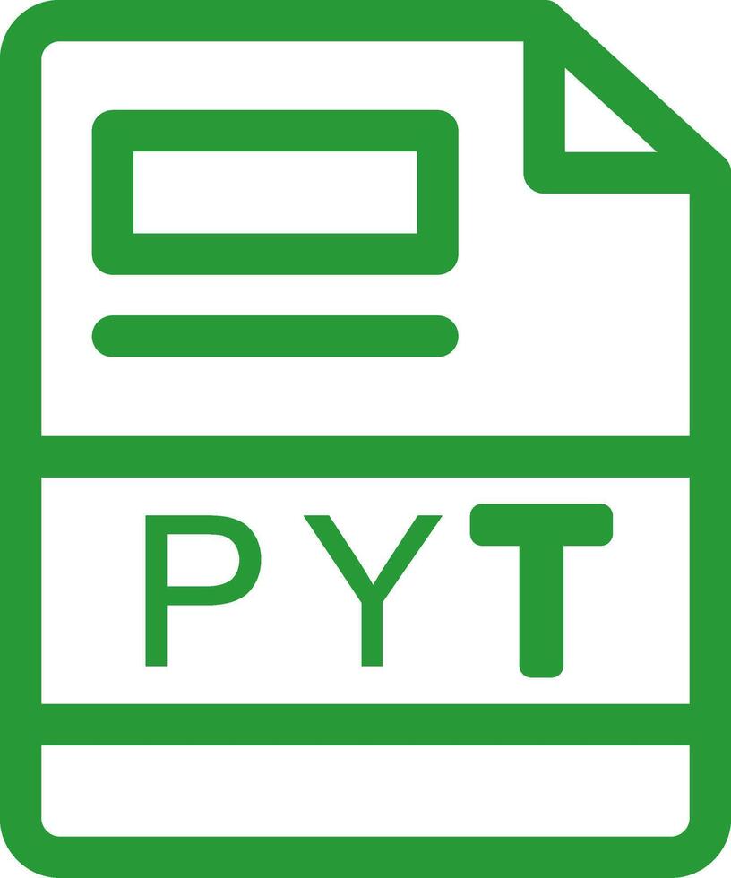 PYT Creative Icon Design vector