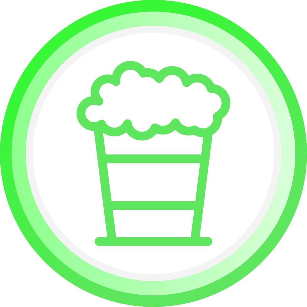 Popcorn Creative Icon Design vector