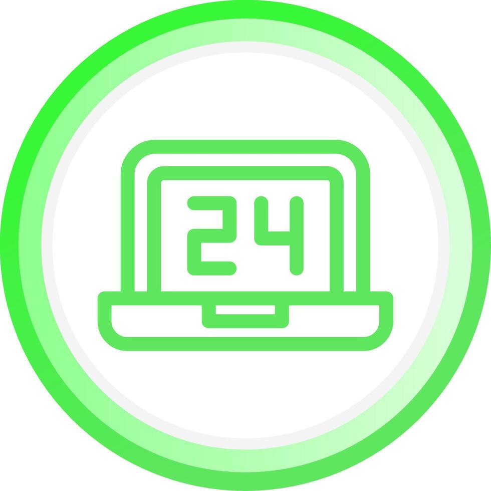 Laptop Creative Icon Design vector