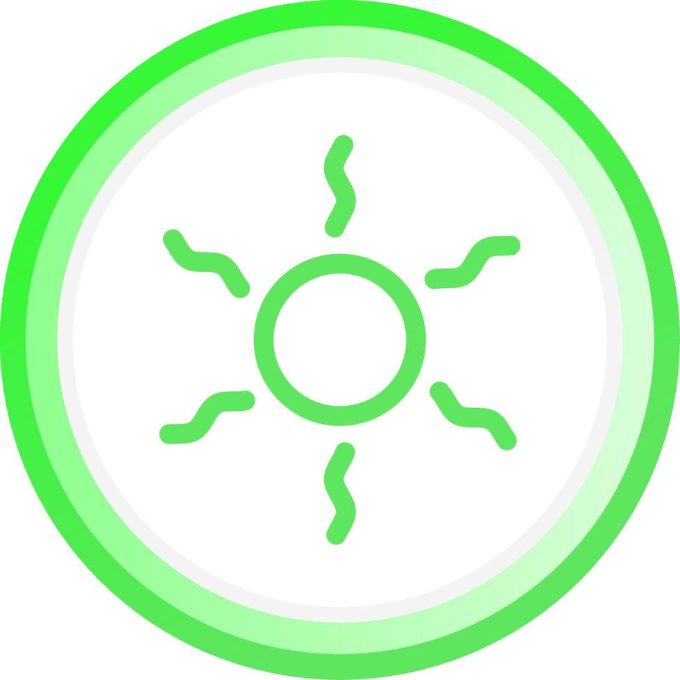 Sun Creative Icon Design vector