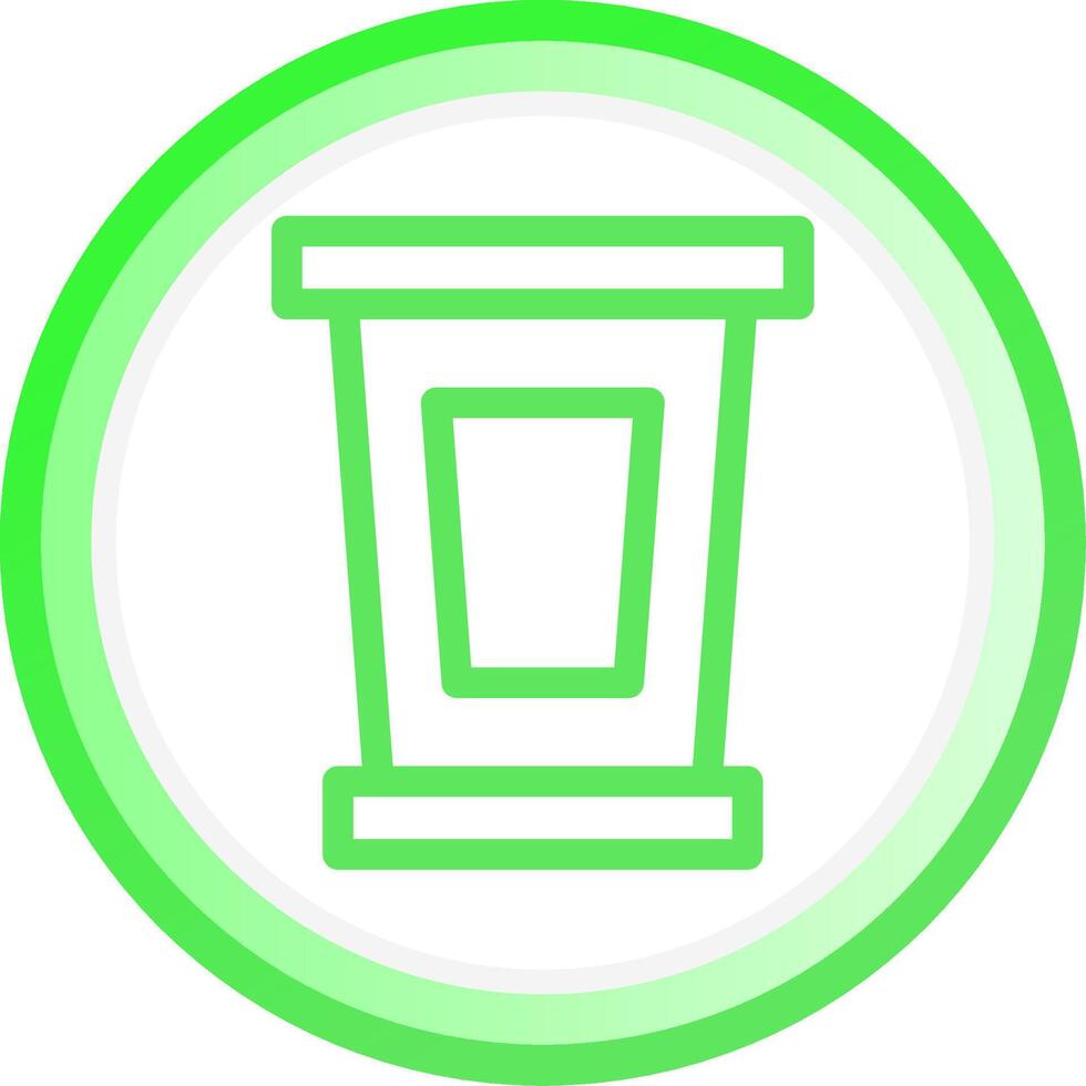 Witness Stand Creative Icon Design vector