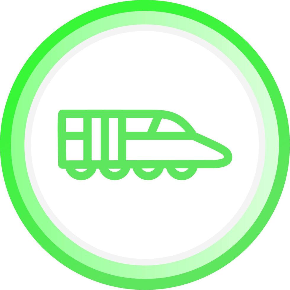 diseño de icono creativo de tren vector