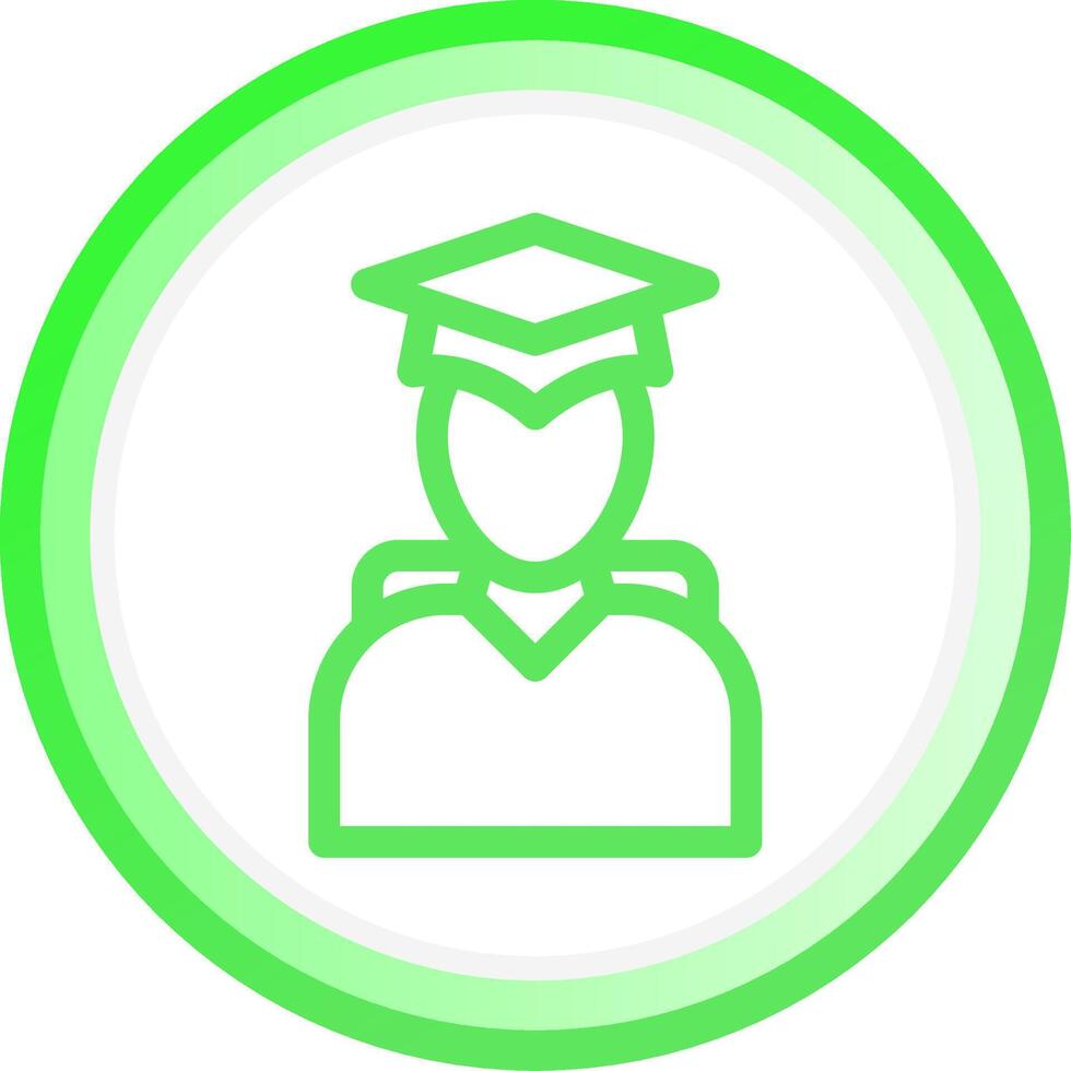 Student Creative Icon Design vector