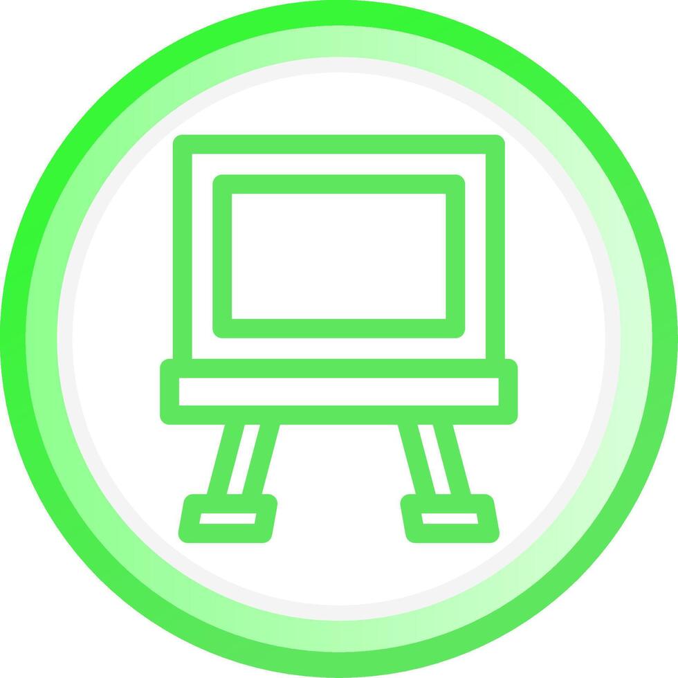 Canvas Creative Icon Design vector