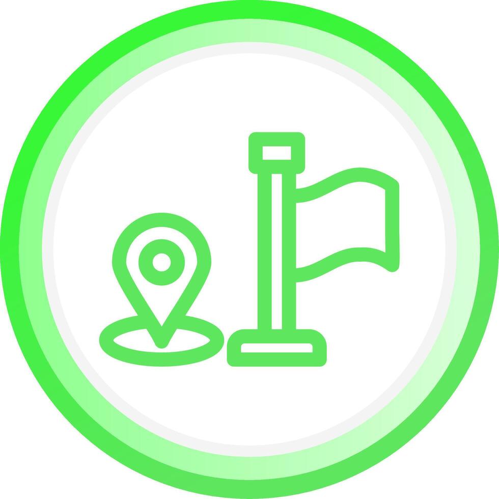Point Creative Icon Design vector