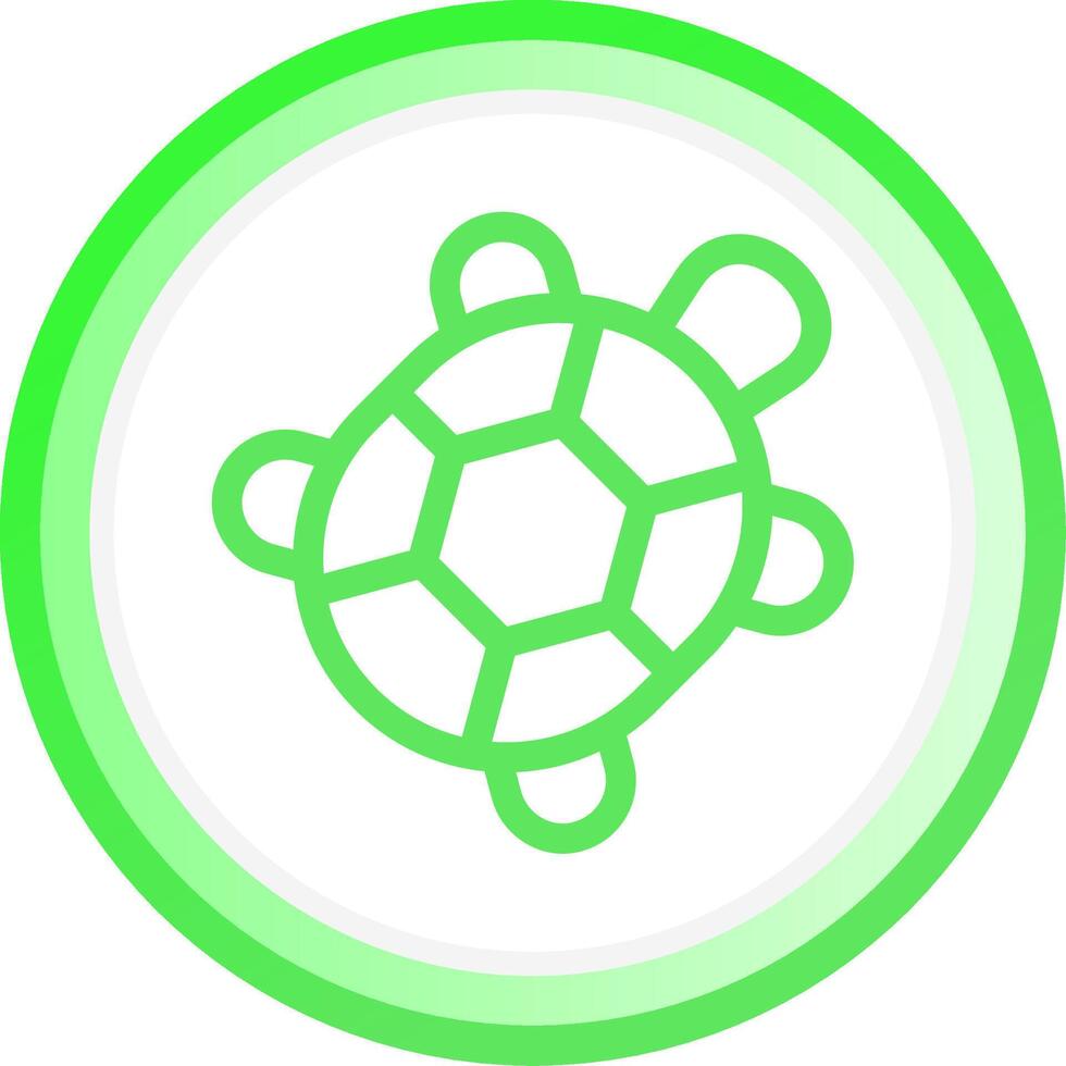 Turtle Creative Icon Design vector