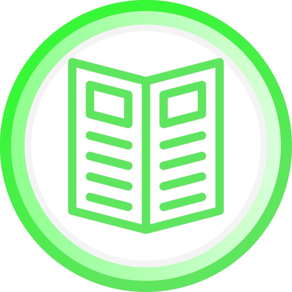 Trifold Creative Icon Design vector