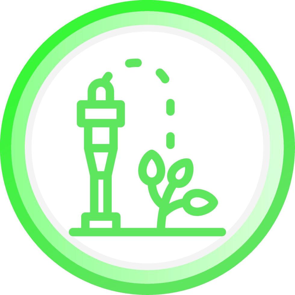 Sprinkler Creative Icon Design vector