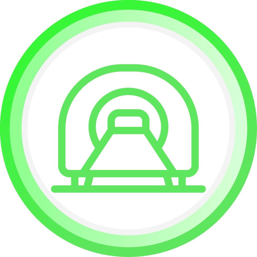 Tomography Creative Icon Design vector