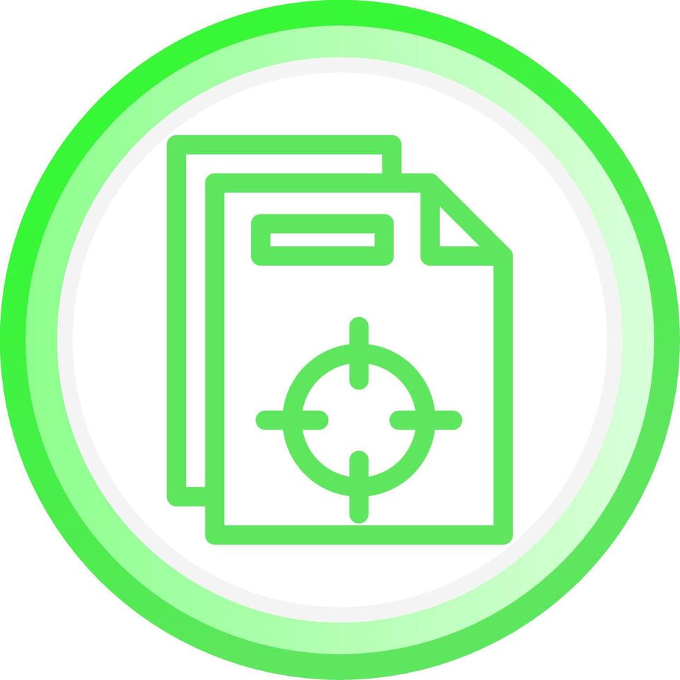 Registration Mark Creative Icon Design vector