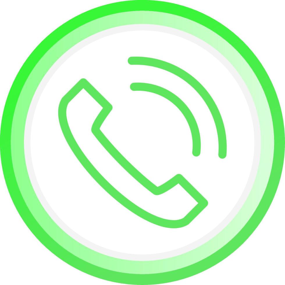 Call Creative Icon Design vector