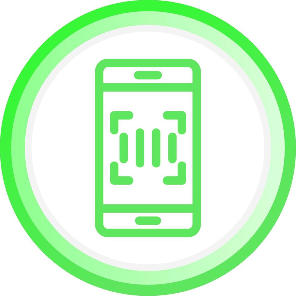 Barcode Creative Icon Design vector