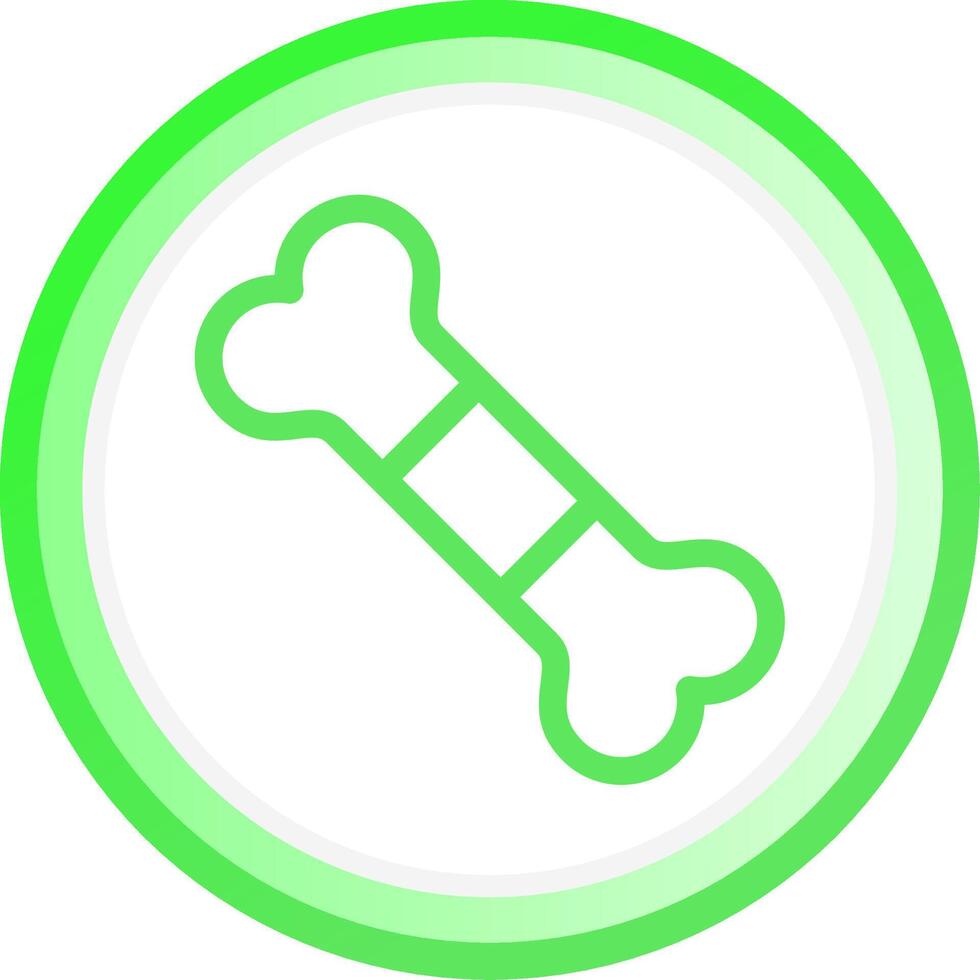 Bone Creative Icon Design vector