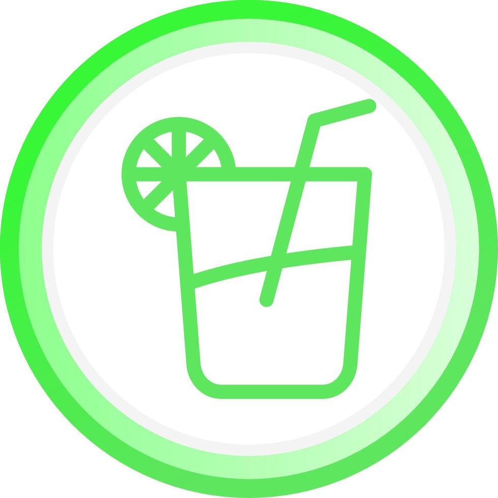 Cocktail Creative Icon Design vector