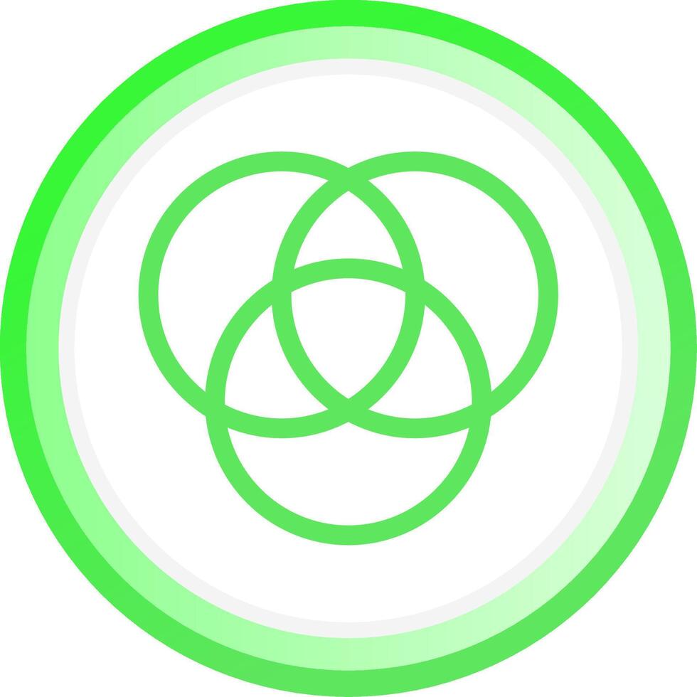 RGB Creative Icon Design vector