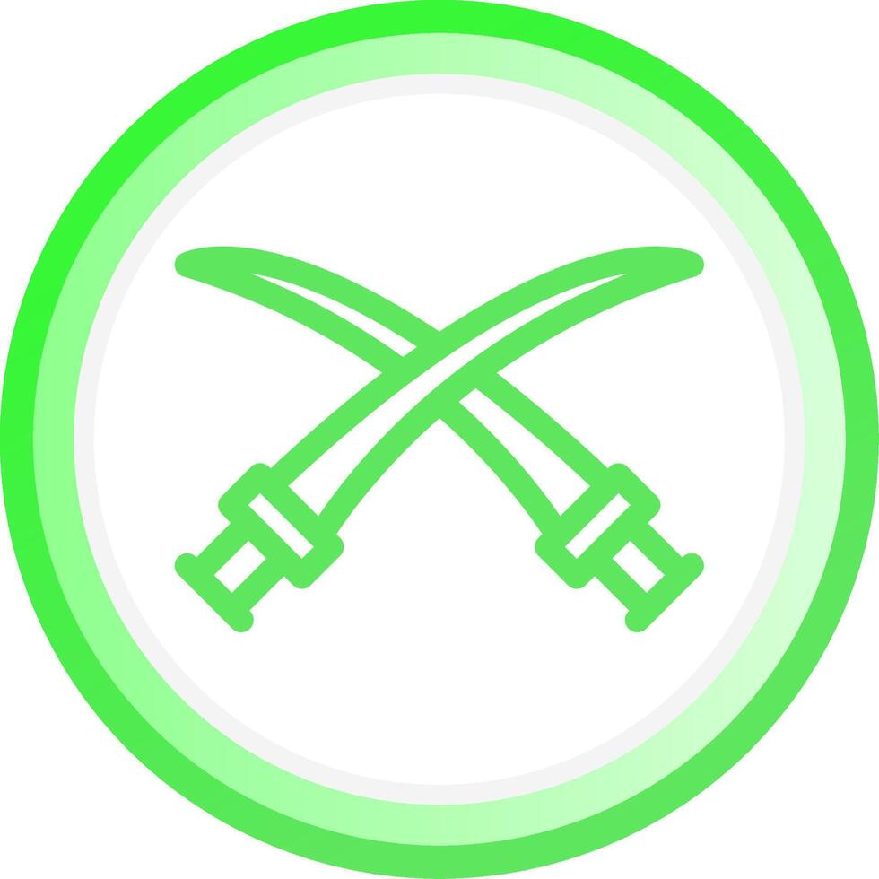 Swords Creative Icon Design vector