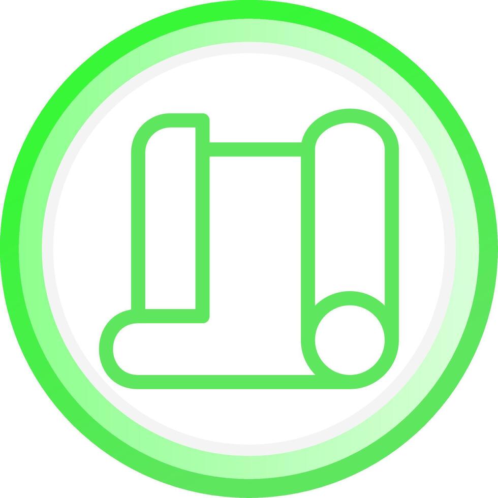 Paper Roll Creative Icon Design vector