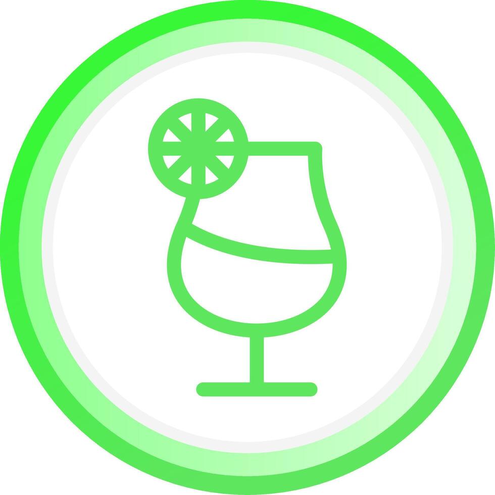 Martini Creative Icon Design vector