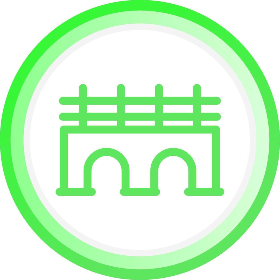 Bridge Creative Icon Design vector
