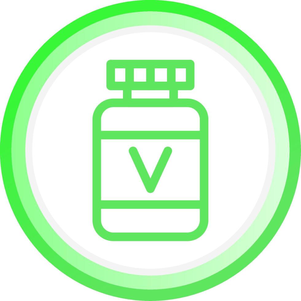 Vitamin Creative Icon Design vector