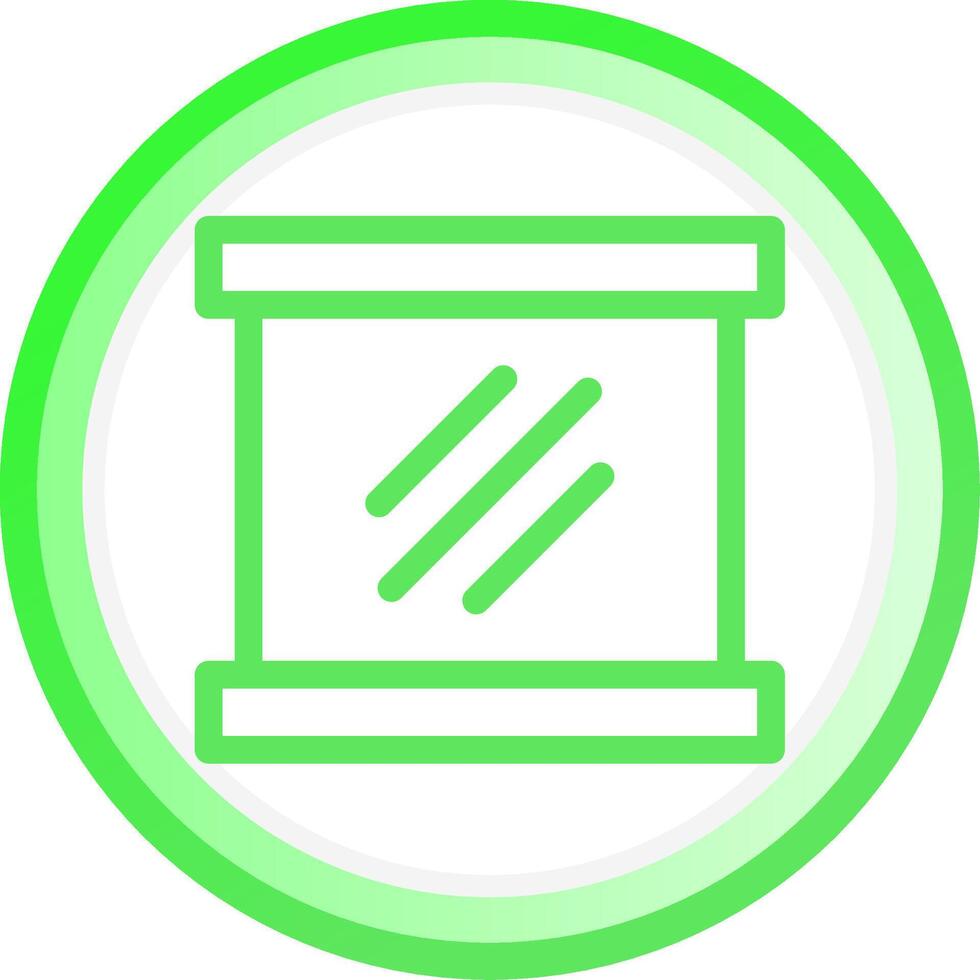 Mirror Creative Icon Design vector