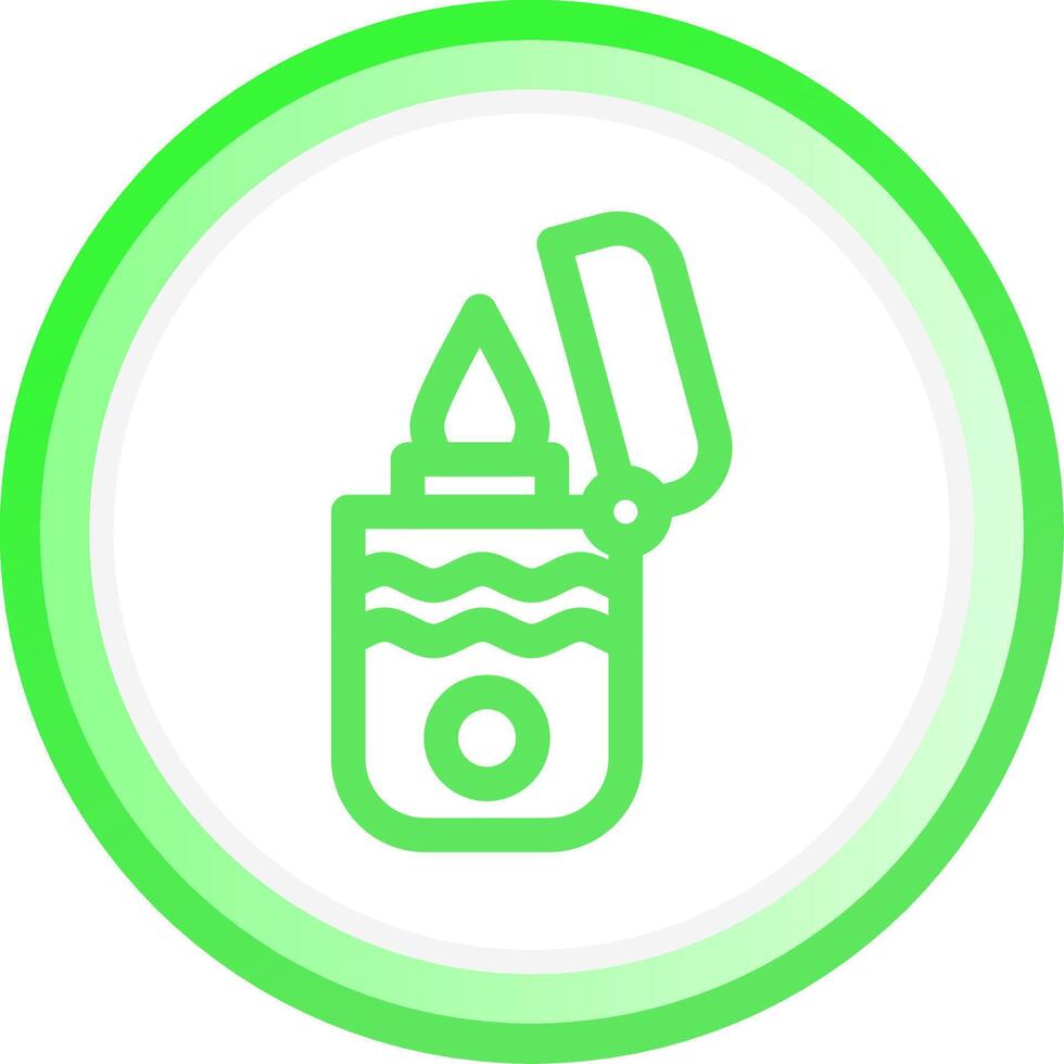 Lighter Creative Icon Design vector