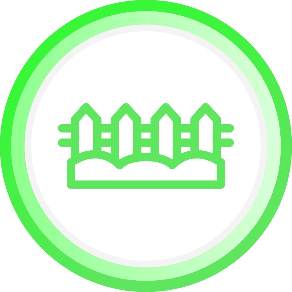 Fence Creative Icon Design vector
