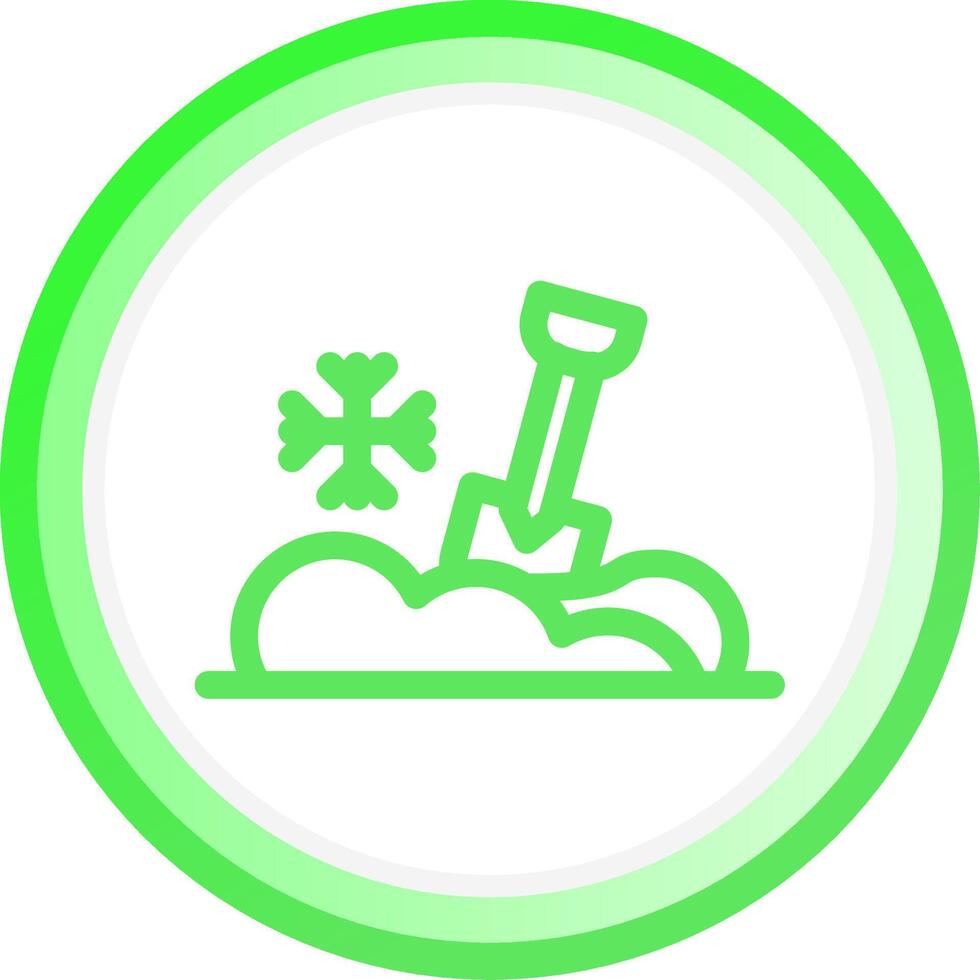 Shovel Creative Icon Design vector