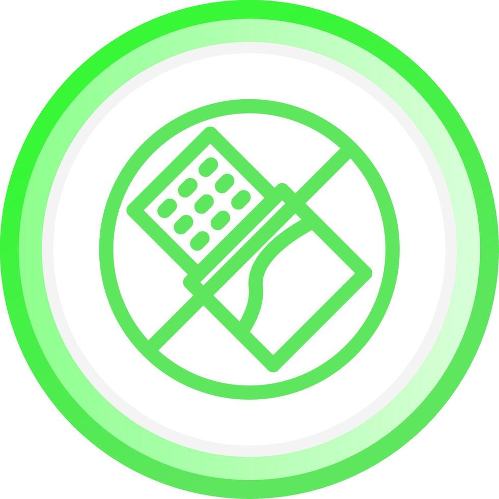 No Chocolate Creative Icon Design vector