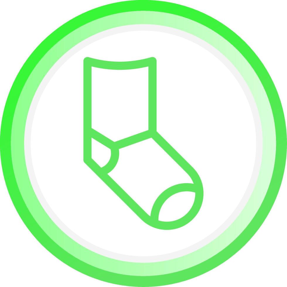 Sock Creative Icon Design vector