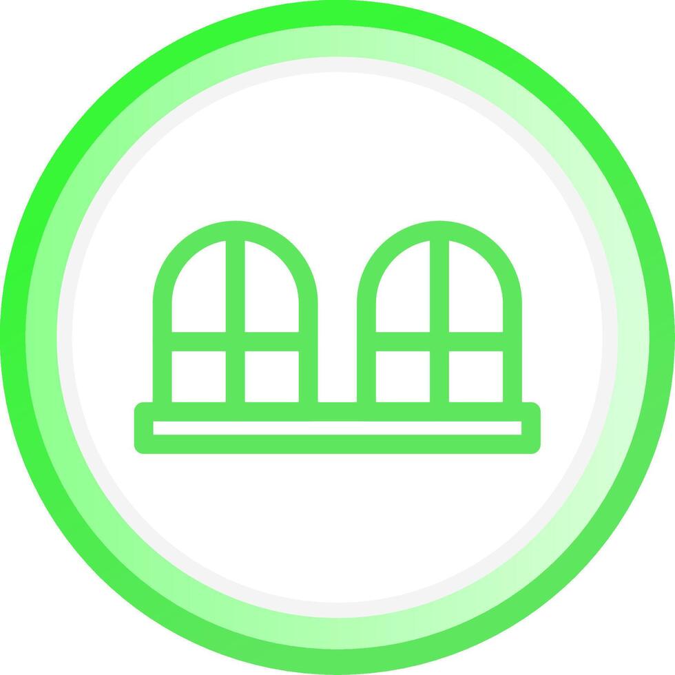 Window Creative Icon Design vector